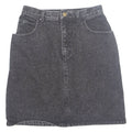 GUESS Womens Straight Skirt Black Short Denim S