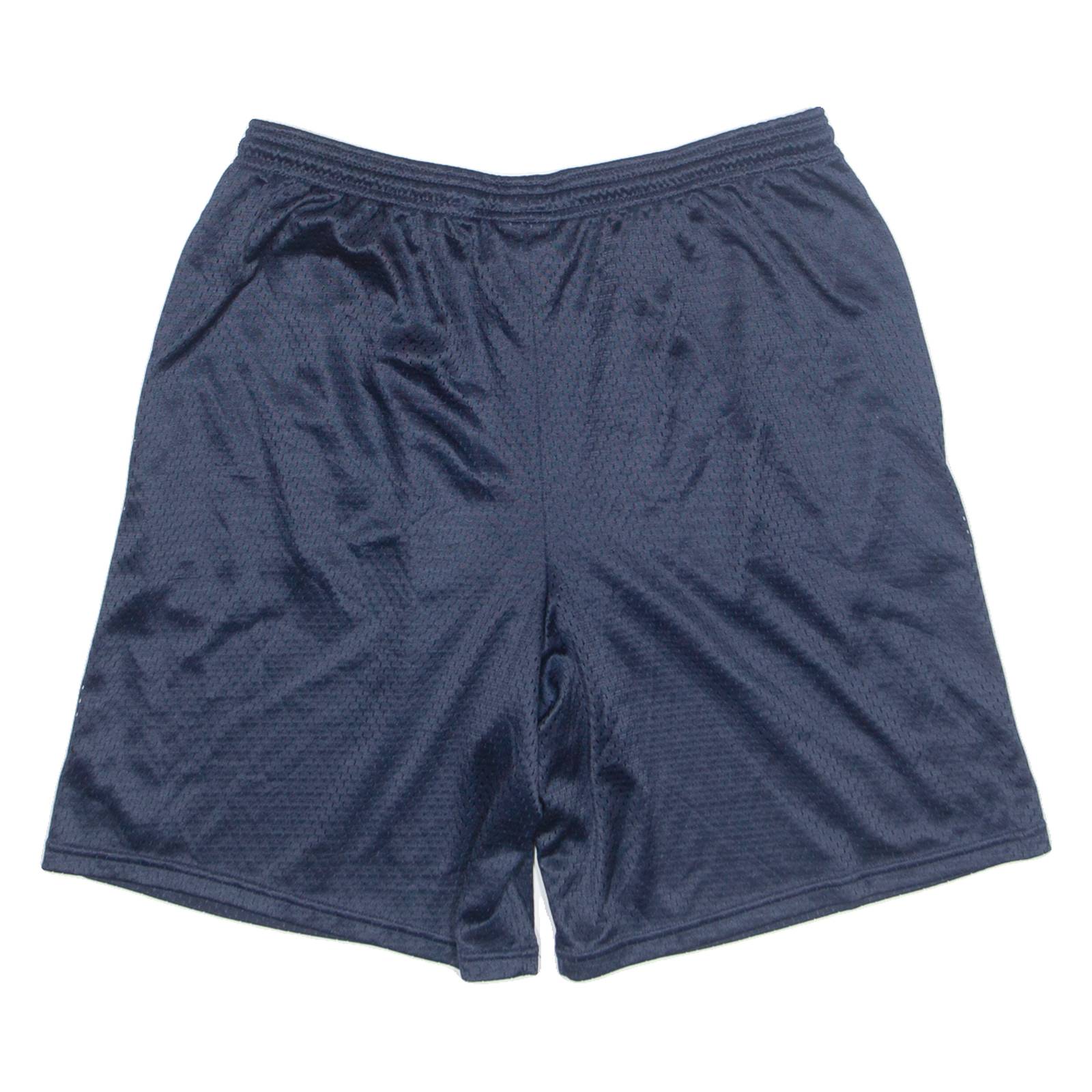 CHAMPION Patriot Water Polo Club USA Mens Sports Shorts Blue Relaxed L W32