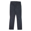 LEVI'S Womens Jeans Black Slim Straight W29 L32