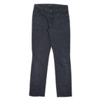LEVI'S Womens Jeans Black Slim Straight W29 L32