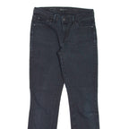LEVI'S Womens Jeans Black Slim Straight W29 L32