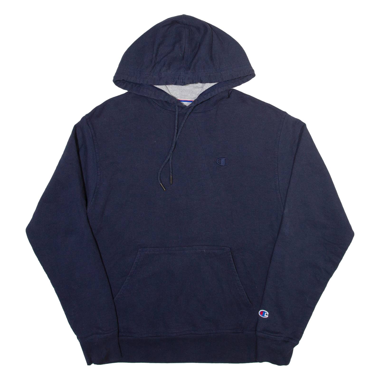 CHAMPION Mens Blue Hoodie M