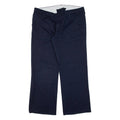 CARHARTT Womens Trousers Blue Relaxed Straight W35 L27