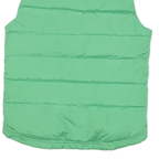 AMERICAN EAGLE Womens Green Sleeveless Zip Jacket S Polyester Blend Puffer Vest
