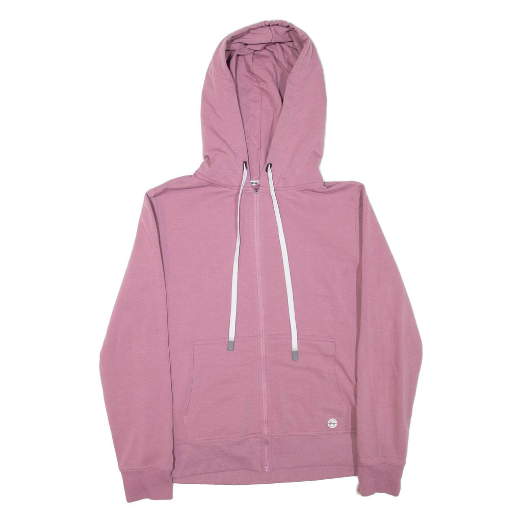 NAUTICA Mens Pink Hoodie Full Zip M