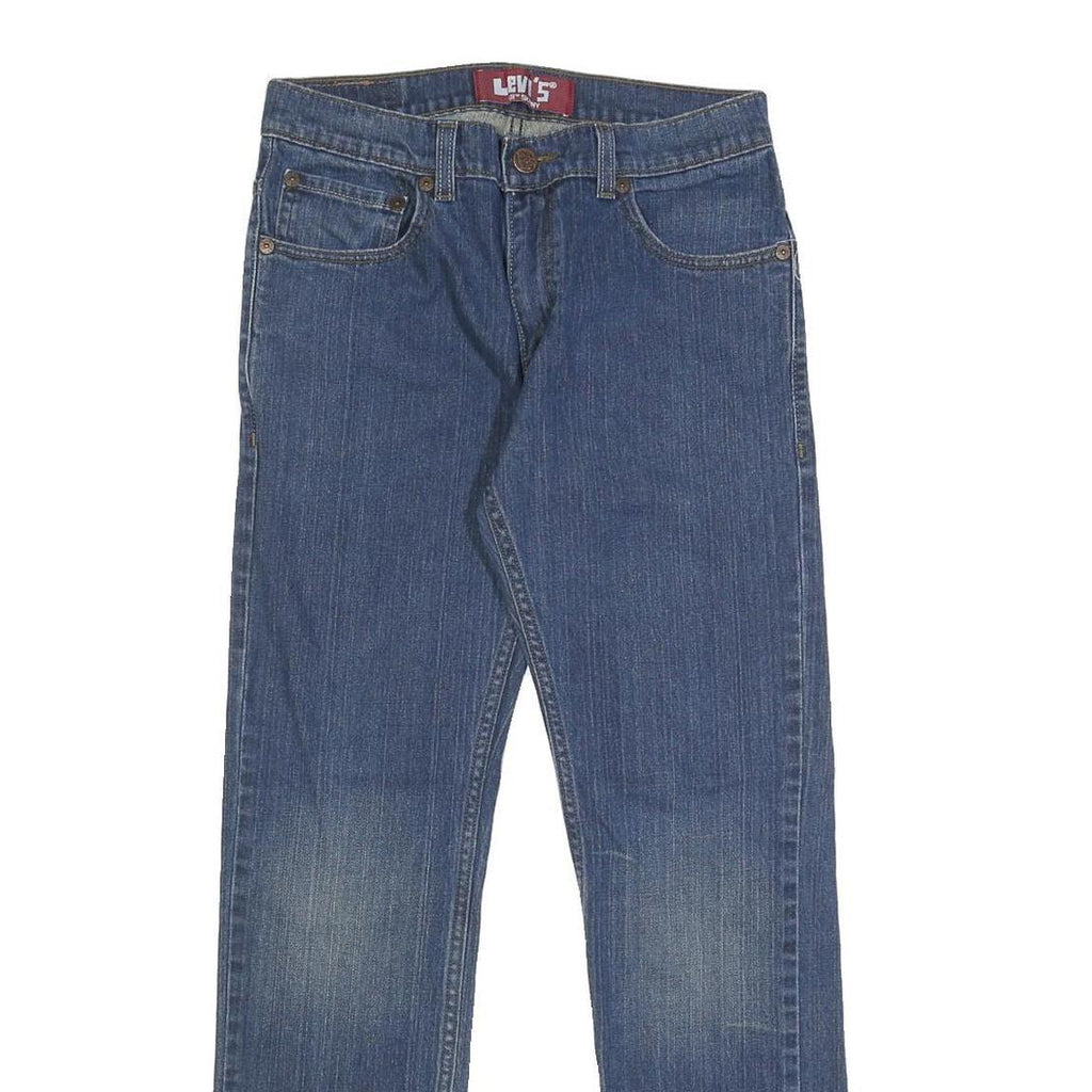 LEVI'S 511 Mens Slim Blue Denim Medium Wash W29 L29 Skinny Fit Jeans Zip Closure