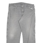 DICKIES Mens Jeans Grey Regular Straight Denim Medium W40 L30 Workwear Utility