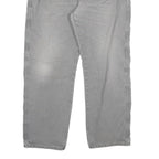 DICKIES Mens Jeans Grey Regular Straight Denim Medium W40 L30 Workwear Utility