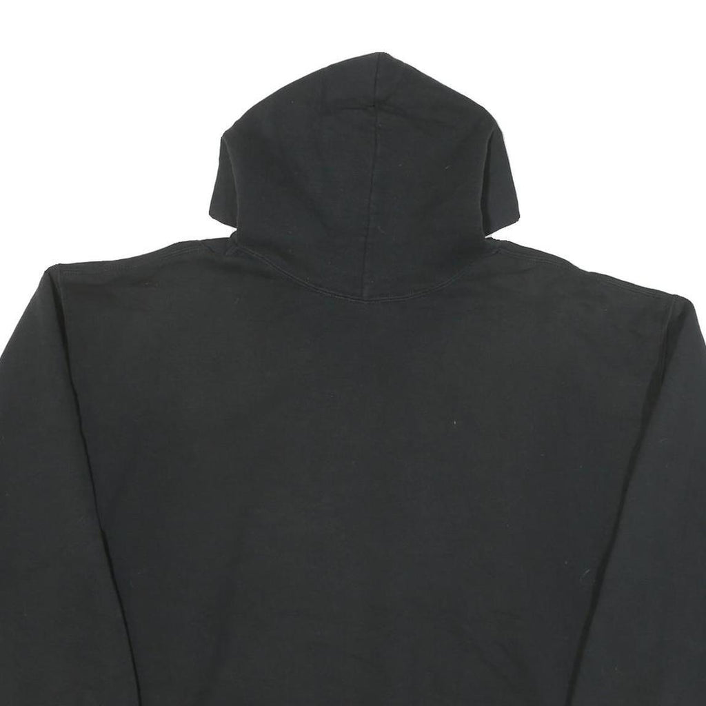 RUSSELL ATHLETIC Mens Black Priest River Athletics Pullover Hoodie XL