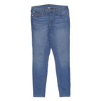 TRUE RELIGION Womens Slim Blue Denim W32 L29 Zip Skinny Stretch Jeans
