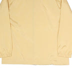 AUTHENTIC KLEIN Womens Yellow Animal Print Zip Jacket M Polyester Blend