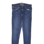 LEVI'S 720 Womens Jeans Blue Slim Skinny Denim Medium Wash W28 L28 Stretch