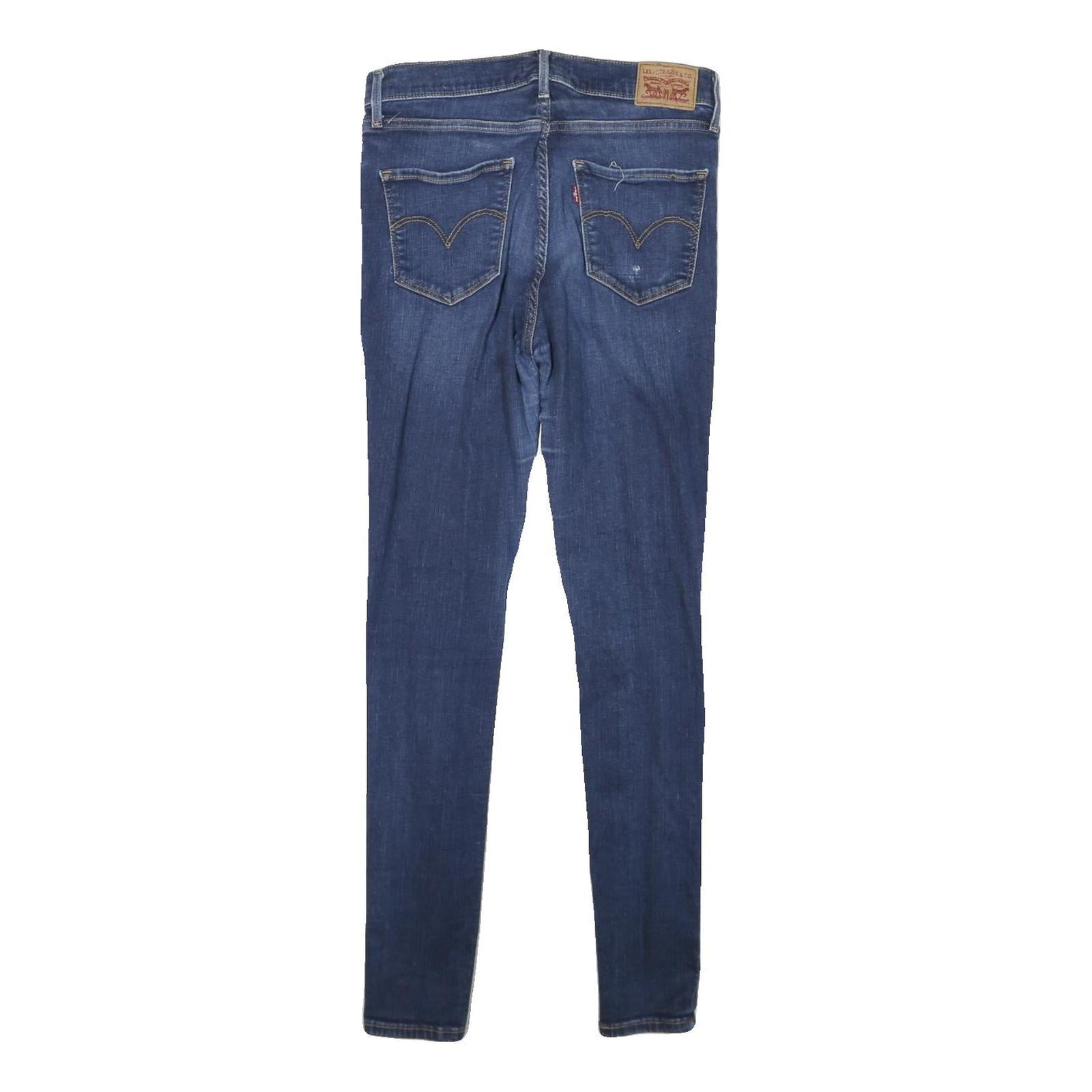 LEVI'S 720 Womens Jeans Blue Slim Skinny Denim Medium Wash W28 L28 Stretch