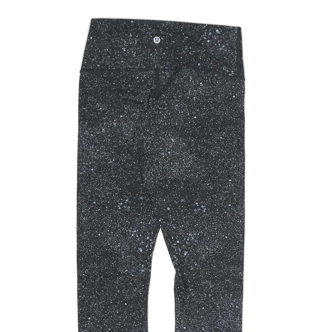 LULULEMON Womens Joggers Black & White S W25 L25 Slim Tapered Performance