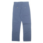 KANGOL Chino Mens Trousers Blue Regular Tapered W26 L26