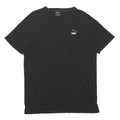 PUMA Mens Black Graphic T-Shirt M Short Sleeve Crew Neck Casual Cotton Blend