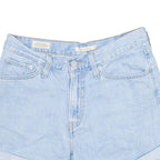 LEVI'S Big E Womens Denim Shorts Blue 90s S W28