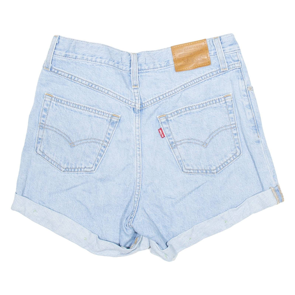 LEVI'S Big E Womens Denim Shorts Blue 90s S W28