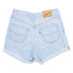 LEVI'S Big E Womens Denim Shorts Blue 90s S W28