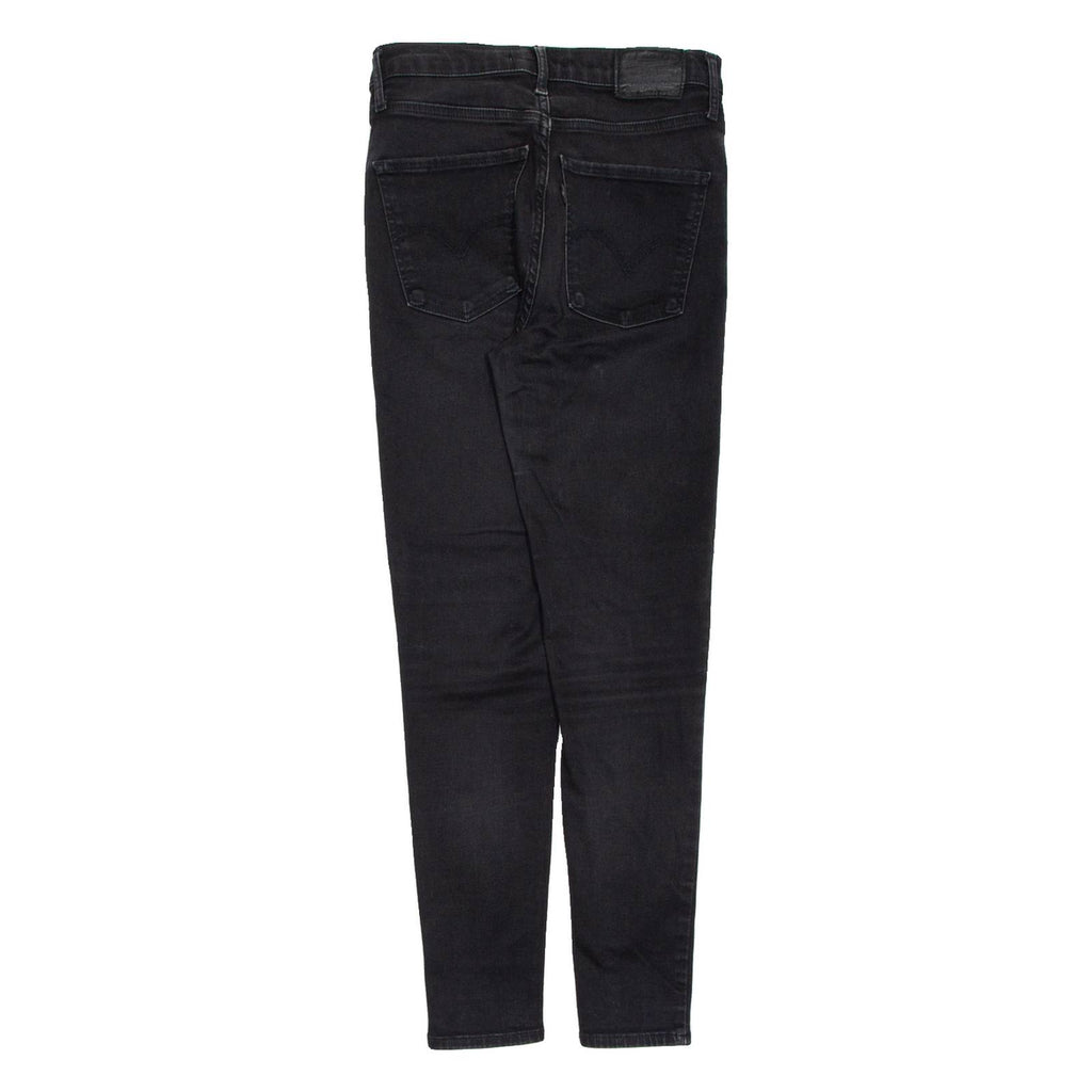 LEVI'S Mile High BIG E Womens Jeans Black Slim Skinny W28 L28