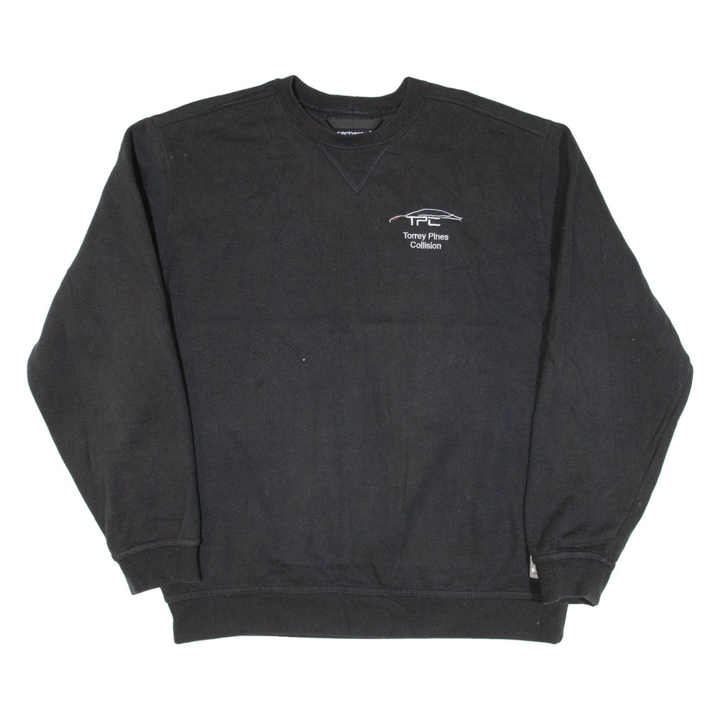 CARHARTT Loose Fit Mens Sweatshirt Black USA L