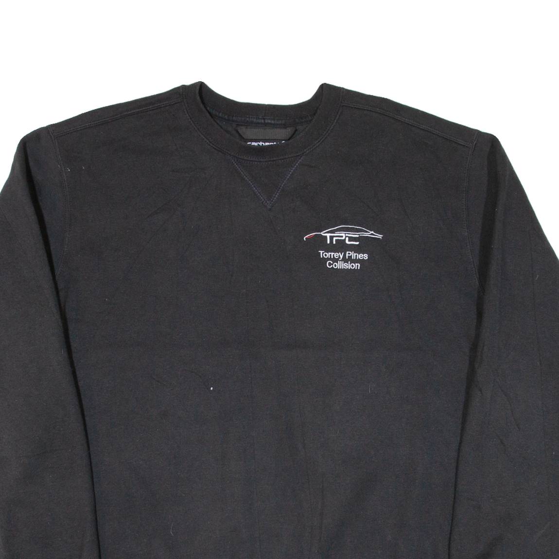 CARHARTT Loose Fit Mens Sweatshirt Black USA L