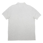 KAPPA Mens Grey Polo Shirt Short Sleeve Plain L Cotton Blend Casual Classic
