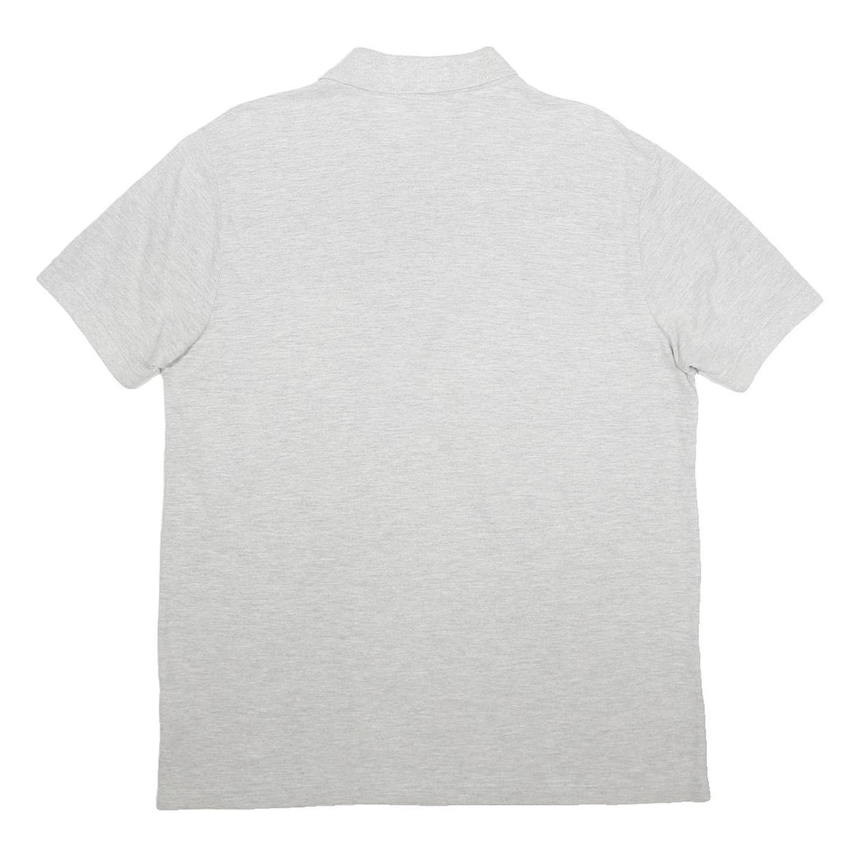 KAPPA Mens Grey Polo Shirt Short Sleeve Plain L Cotton Blend Casual Classic