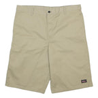 DICKIES Mens Shorts Beige Casual XL W38 Durable Cotton Blend Workwear