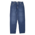 LEVI'S Signature Womens Jeans Blue Regular Mom Stone Wash W31 L31