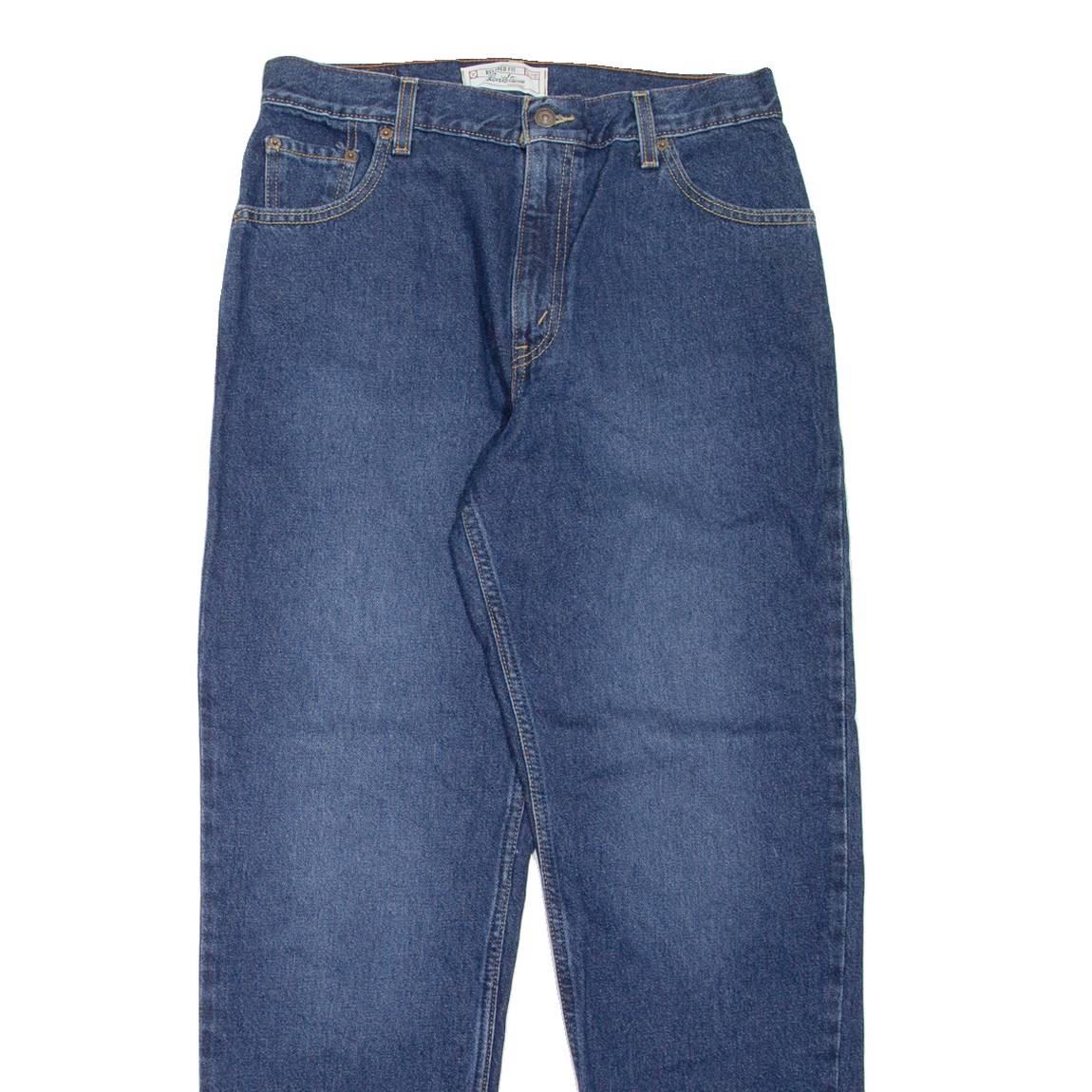 LEVI'S Signature Womens Jeans Blue Regular Mom Stone Wash W31 L31