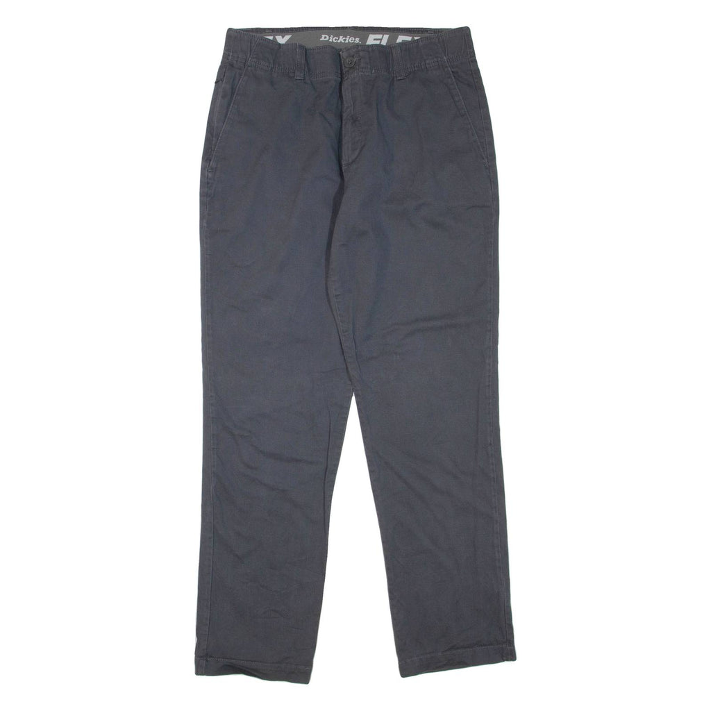 DICKIES Mens Trousers Grey Regular Tapered W32 L31