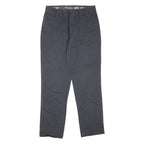DICKIES Mens Trousers Grey Regular Tapered W32 L31