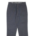 DICKIES Mens Trousers Grey Regular Tapered W32 L31