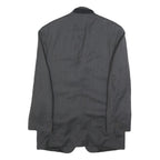 PIERRE BALMAIN Mens Grey Wool Blend Jacket L Button Classic Formal Tailored