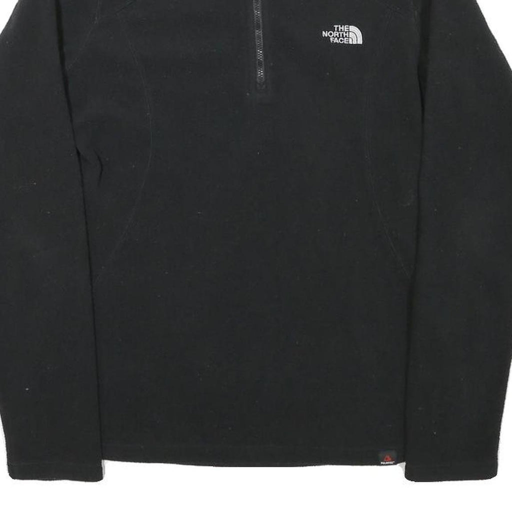 THE NORTH FACE Womens Black Plain Pullover Crew Neck Basic Knit Jumper S Outdoor