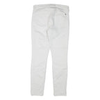 TOMMY HILFIGER Womens Jeans White Regular Skinny W30 L31