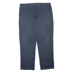 DICKIES Mens Trousers Blue Regular Tapered W38 L32
