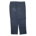 DICKIES Mens Trousers Blue Regular Tapered W38 L32
