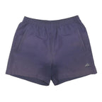 ADIDAS Womens Shorts Blue Casual Plain UK 12 W28 Comfortable Polyester Blend
