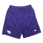 ADIDAS Mens Shorts Purple Sports Logo L W30 Polyester Casual Athletic