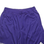 ADIDAS Mens Shorts Purple Sports Logo L W30 Polyester Casual Athletic