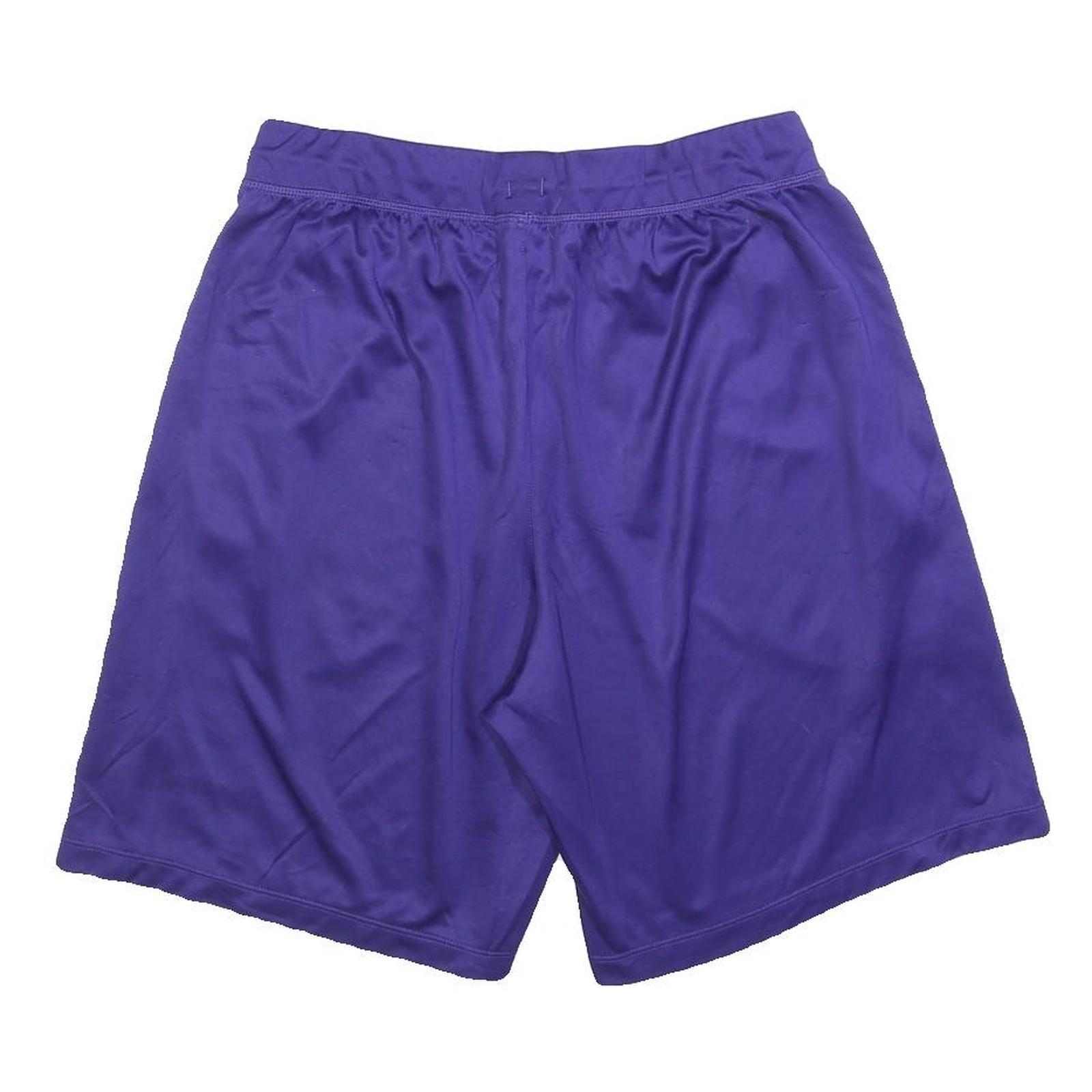ADIDAS Mens Shorts Purple Sports Logo L W30 Polyester Casual Athletic