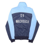 PUMA Mens Navy & Light Blue Retro Jacket L Polyester Blend Zip Sport Casual