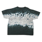 NFL Mens Black & Grey Raiders Graphic T-Shirt XL Short Sleeve Crew Neck Sports