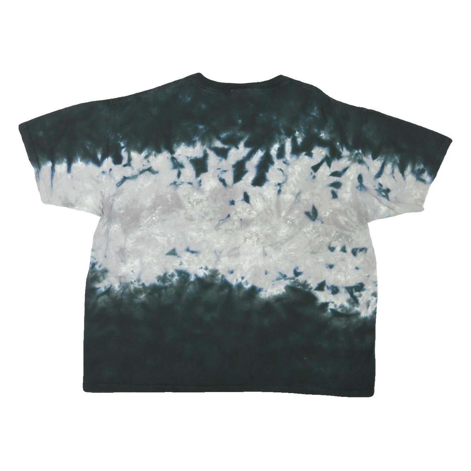 NFL Mens Black & Grey Raiders Graphic T-Shirt XL Short Sleeve Crew Neck Sports