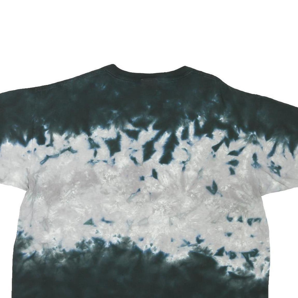 NFL Mens Black & Grey Raiders Graphic T-Shirt XL Short Sleeve Crew Neck Sports