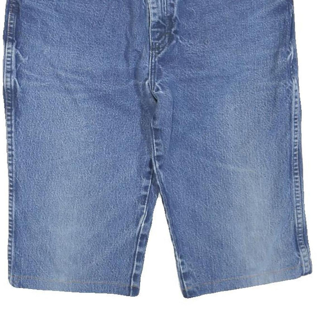 WRANGLER Womens Denim Blue Casual Shorts M W34 Classic Fit