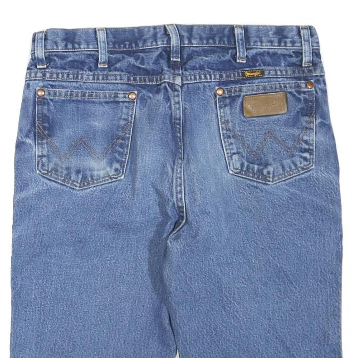 WRANGLER Womens Denim Blue Casual Shorts M W34 Classic Fit