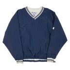 CHAMPION Mens Sweatshirt Blue V-Neck Nylon XL